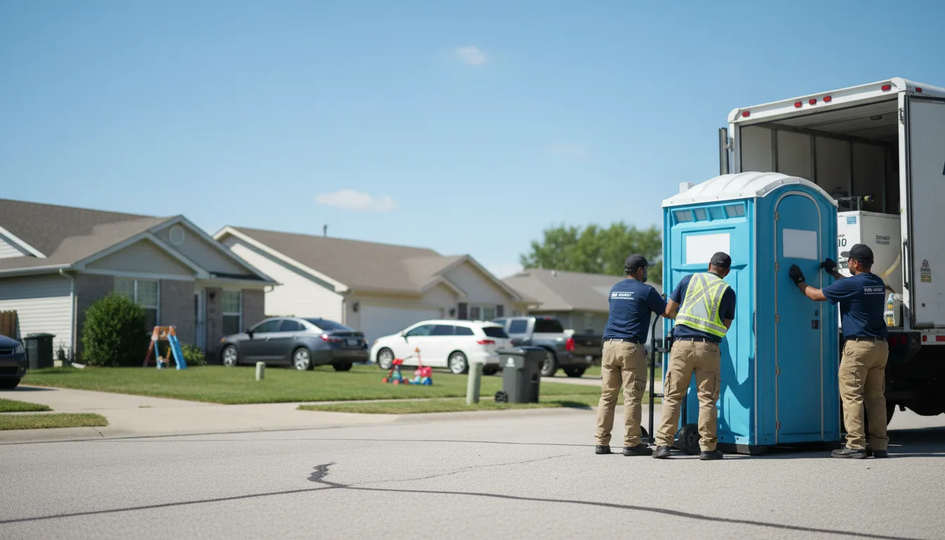 Standard Porta Potty Rentals in Augusta, IL near me